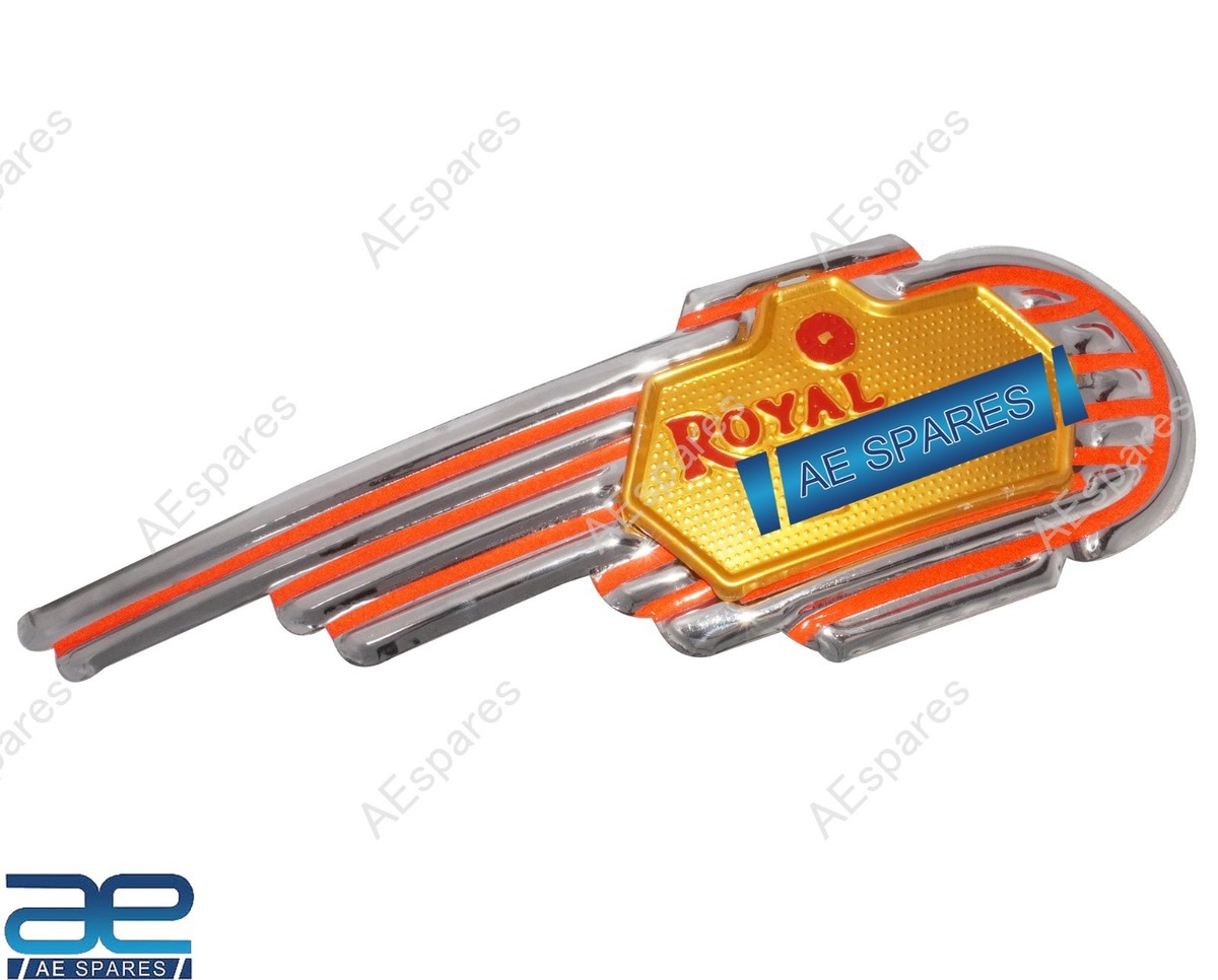 Fits Royal ENFIELD Bullet Petrol Tank Side Panel Plate With