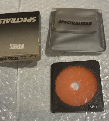Spectralstar Camera Filter 066 SP-6 Center Dot Special Effect *Fits Cokin Holder