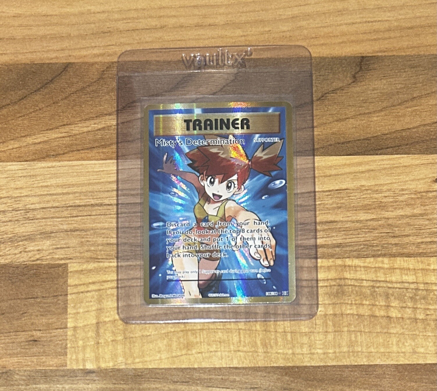 Misty’s Determination - 108/108 - Full Art - XY Evolutions - NM
