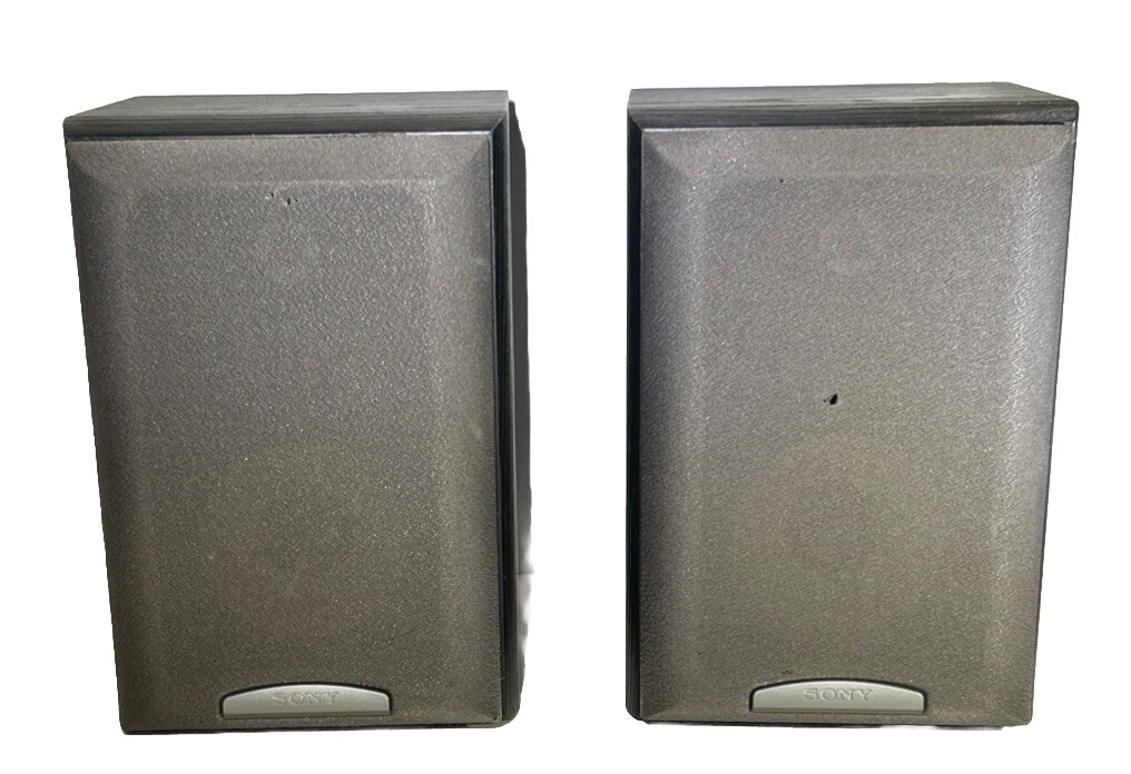 Sony SS-MB150H Bookshelf Speakers Pair Tested Working Great
