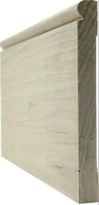 Unfinished Poplar Baseboard Moulding 9/16 in x 5 in x 7ft | Solid Hardwood