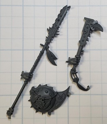 AOS Seraphon Bits Aggradon Lancer Champion Celestite Spear & Club w Shield