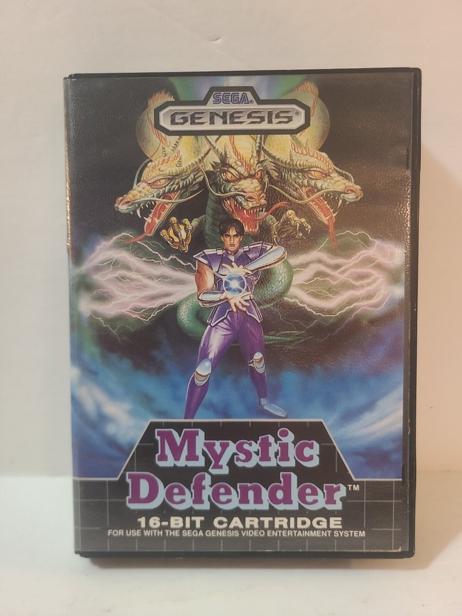 Mystic Defender (Sega Genesis, 1989) Authentic Tested And Cleaned