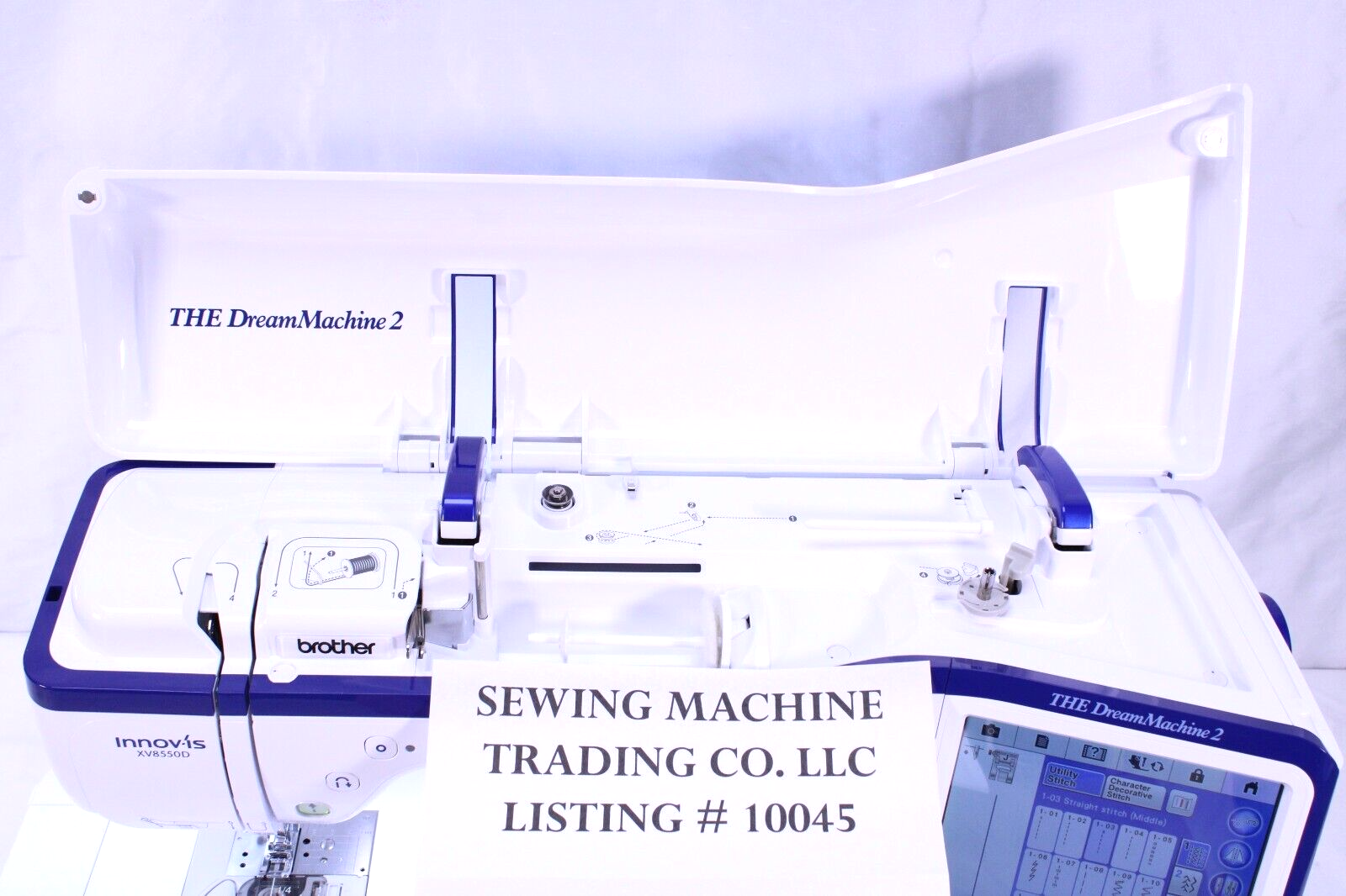 MINT BROTHER DREAM MACHINE 2 INNOVIS XV8550D SEWING & EMBROIDERY