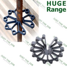 Concrete Cartwheel Reinforcing Spacers Supports BULK ~ Small Large Wheel 25-50mm