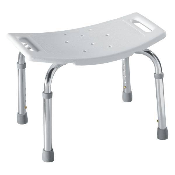 Moen DN7025 Home Care Adjustable Tub and Shower Seat, White
