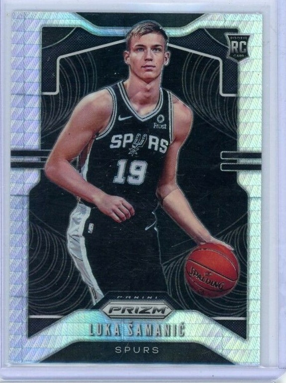 2019-20 Prizm Hyper Luka Samanic RC Knicks #265