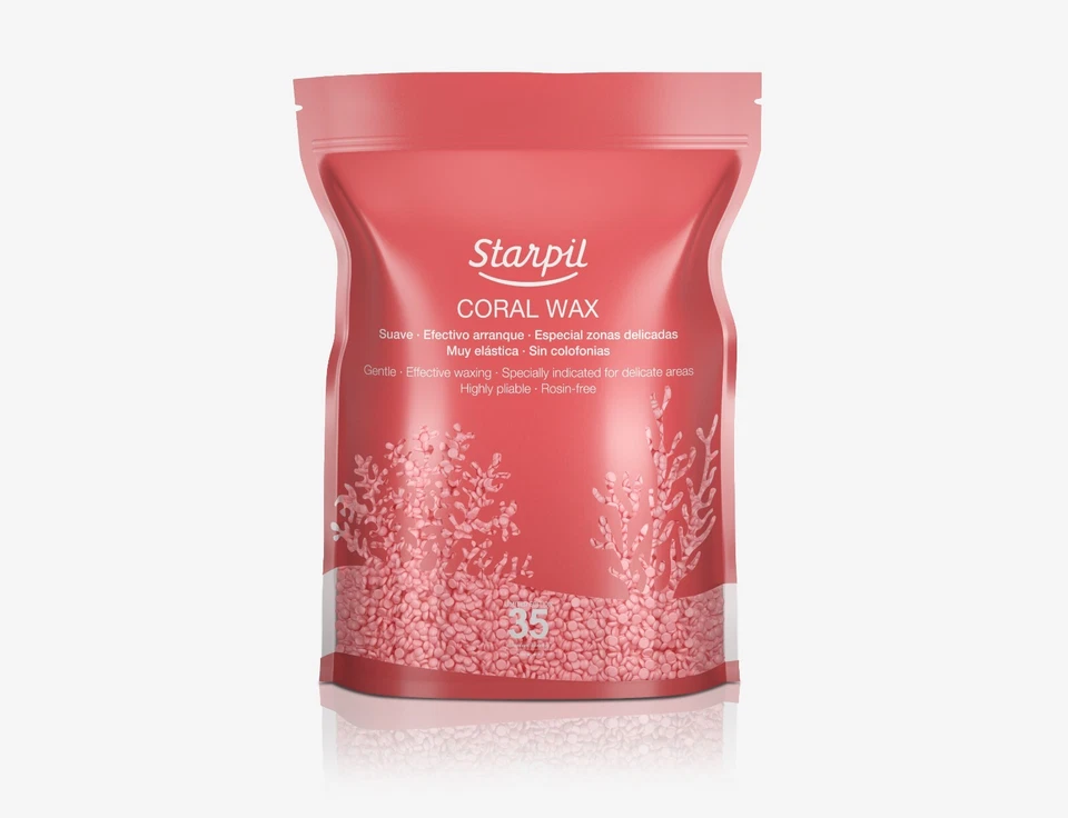 Premium Hair Removal Coral Hot Wax Beads Starpil Stripless 1000g.