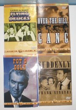 dvd lot of 4 - Flying Deuces Over the Hill Gang Pot O Gold Suddenly - oldies
