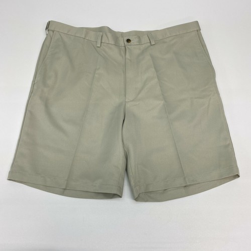 Haggar Chino Shorts Men's Size 42 Tan 