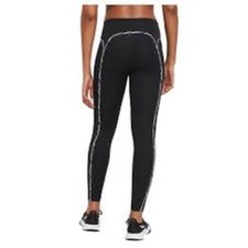 Nike Women's One Luxe Icon Clash Training Leggings Zebra/Black Size Small