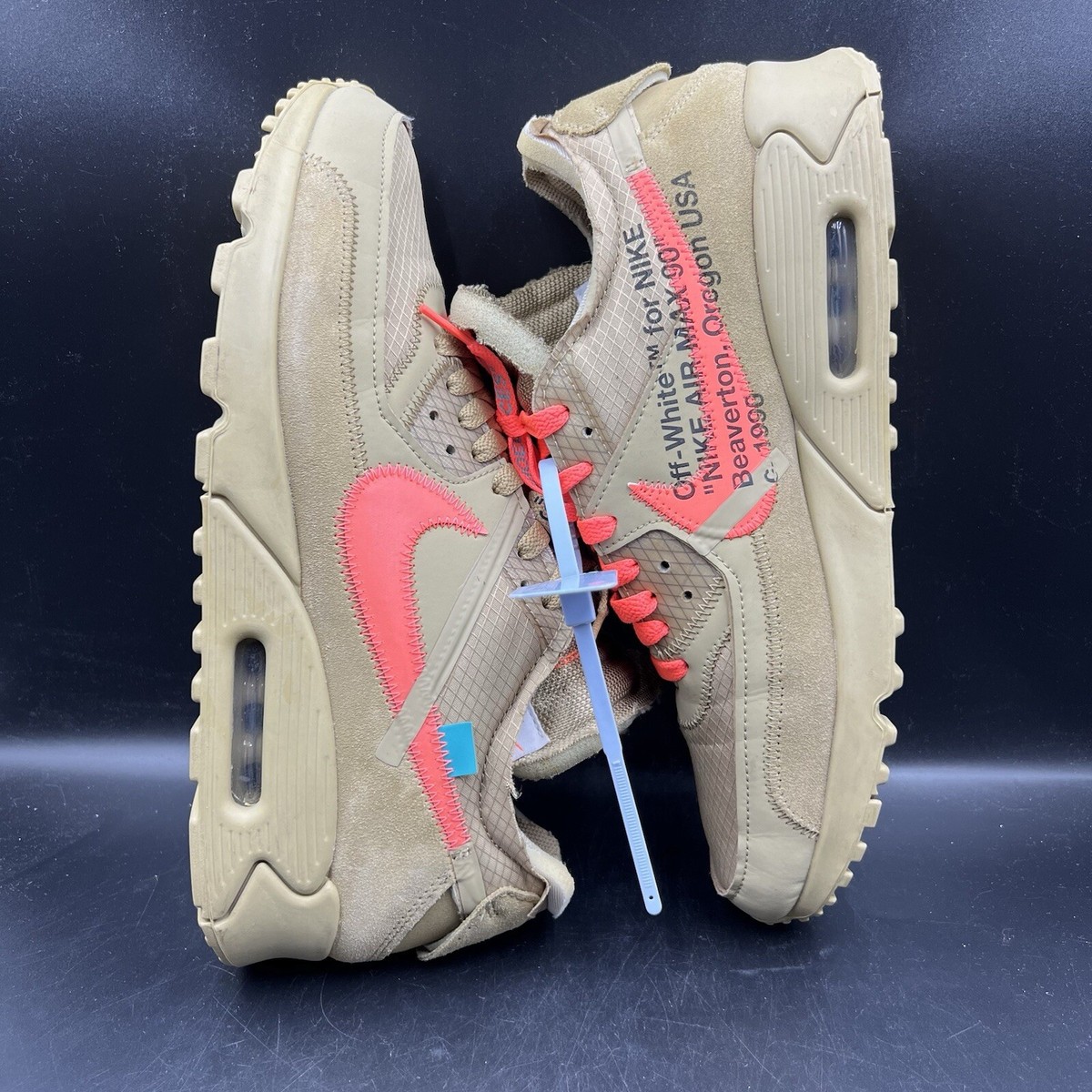 Nike Air Max 90 x OFF-WHITE Desert Ore 2019 - Size 11 Nike Air Max 90 x OFF-WHITE Desert Ore 2019 - Size 11