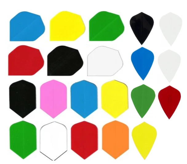 STRONG 1 Satz, 3st. Poly Dart Flights Standard / Slim , Farbe wählbar 75 Micron