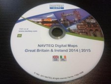 LAND ROVER / RANGE ROVER - CD70 SAT NAV GREAT BRITAIN & IRELAND 2015 NAVTEQ MAPS