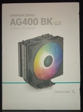 DeepCool AG400 BK ARGB CPU Cooler 120mm Stati...