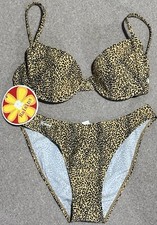 NWT RAISINS LEOPARD PRINT BIKINI - SIZE 5