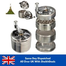Nut & Hard Spice Grinder – Manual Crusher for Nutmeg, Ginger, Rock Salt & Pepper