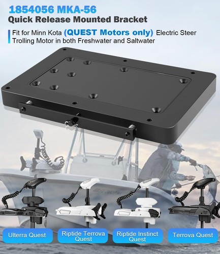 Minn Kota MKA-56 Quick Release Bracket for Electric Steer Motors w/QUEST 1854056 - Picture 2 of 10