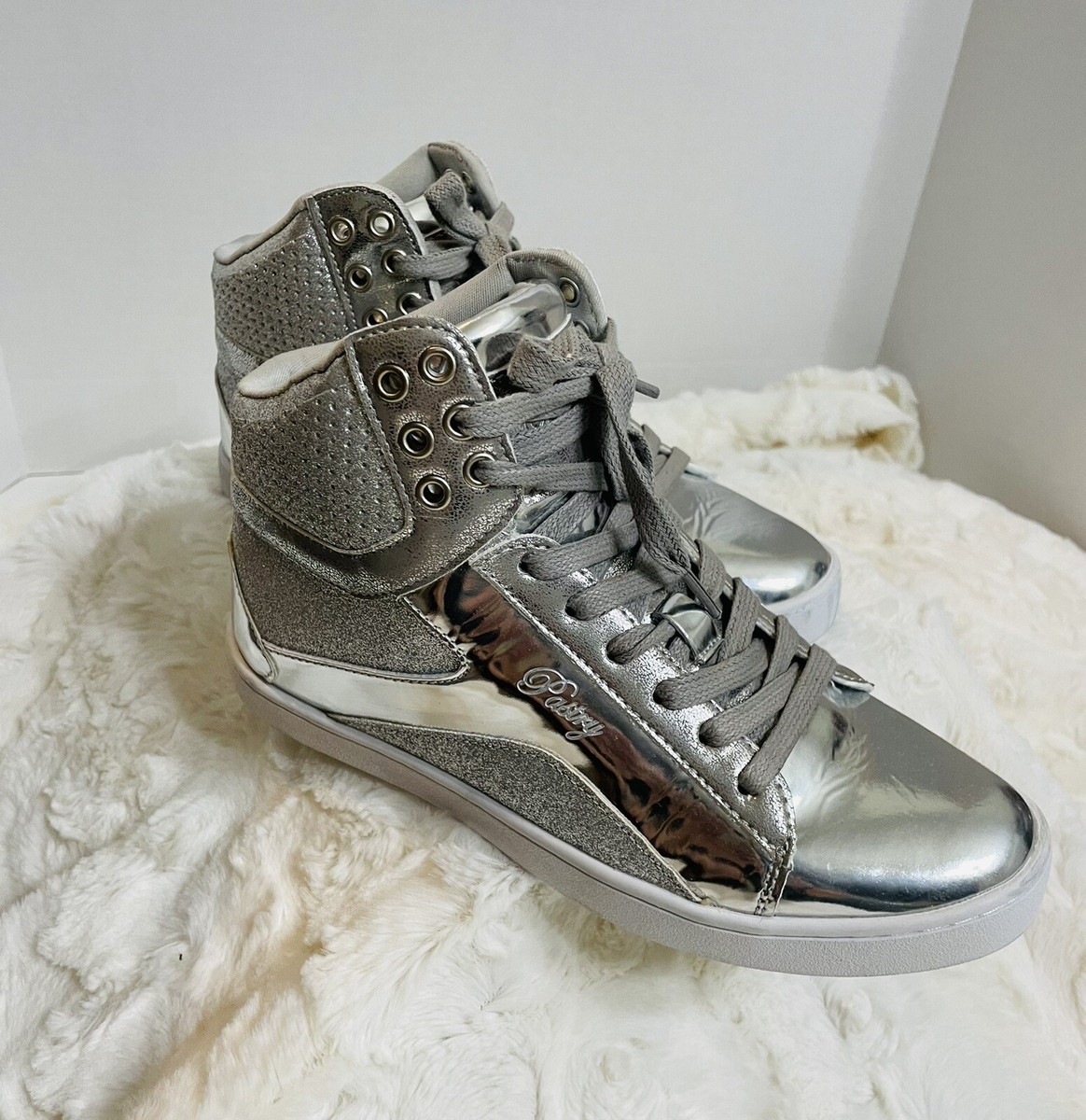 Sneakers Womens Pastry Hip Hop Sneakers Pastry Dance Glitter