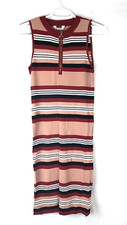 Bb Dakota Women’s Pink Striped Dress, Size XS