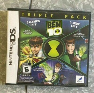 Ben 10: Triple Pack - Nintendo DS - game, booklet & case | eBay