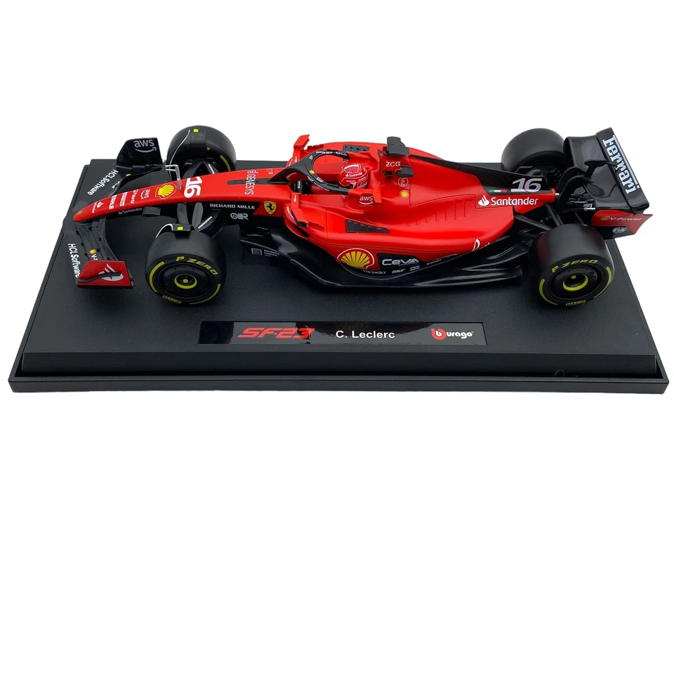 Modellino F1 Bburago 1/18 Ferrari F1 SF-23 2023 #16 Charles Leclerc - Immagine 3 di 4