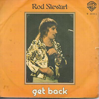 Rod Stewart Get Back / The First Cut Is The Deepest Italian 45 7'' sgl Italy