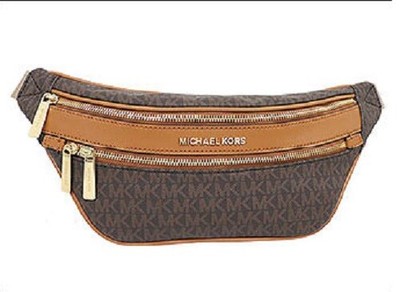 michael kors watch leather belt