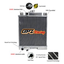 For Suzuki Swift Gti Mt 1.0l1.3l1.6l 1989-1994 90 91 92 93 Aluminum Radiator