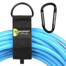 Extension Cord Holder Organizer (4 Packs) Garage 4 pack and 2 carabiners