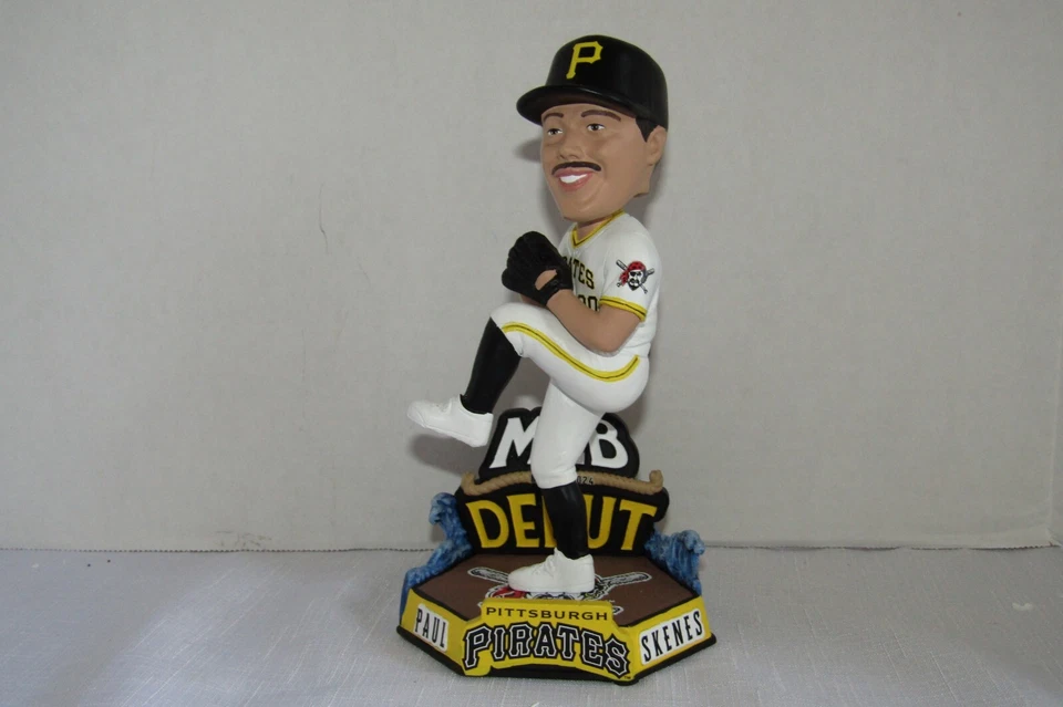 Paul Skenes 2024 MLB Debut Bobblehead /124 FOCO Major League Debut 5-11-24 - Image 2 of 4