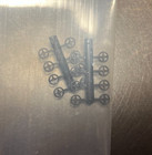 Vintage Kemtron #430 O Scale 2-Rail Plastic Brake Wheel Set Train Detail Part — photo 3