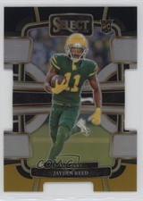 2023 Panini Select Concourse Black & Gold Prizm Die-Cut Jayden Reed #38 1k78