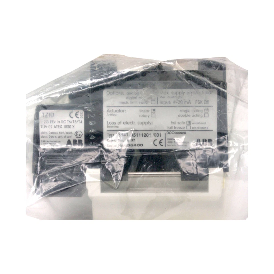 REGULADOR TZID ABB DOC900920 ID 18341-A5111201/001 - Imagen 3 de 3