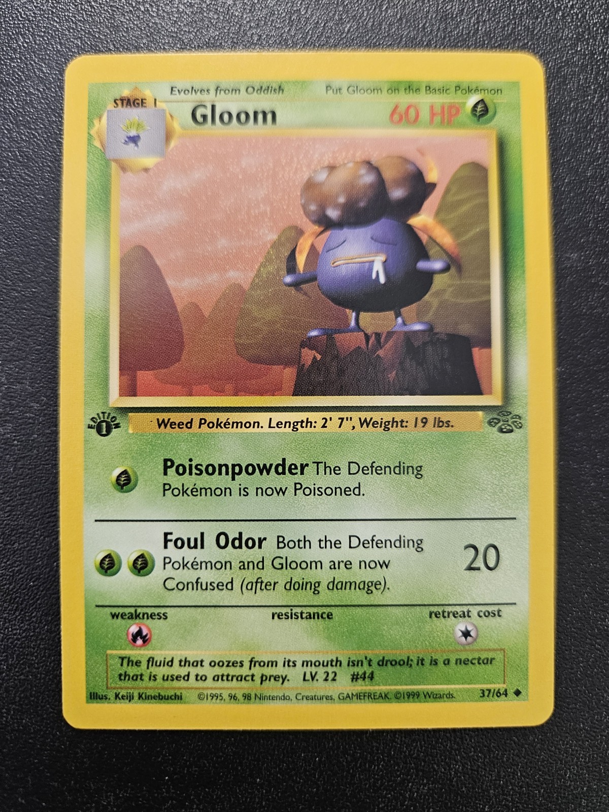Pokemon 1st Edition Jungle Gloom 37/64 EXC-NEAR MINT
