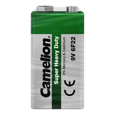 CAMELION 6F22 9 Volt Block / SHD / SP1 / GRÜN
