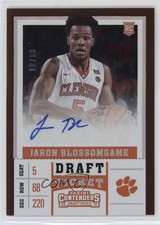 2017 Contenders Draft Picks College Ticket 12/99 Jaron Blossomgame #87 Auto 0c2