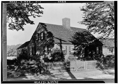 Nathan Sawyer Cottage,306 Riverside Avenue,Medford,Middlesex County,MA,HABS