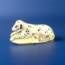 Basil Matthews Hand-Painted Sculpture of a Dalmatian