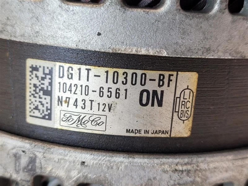 Alternador Ford Fusion 2013-20 VIN 9 octavo dígito turbo con asientos térmicos OEM Foto 3 de 4