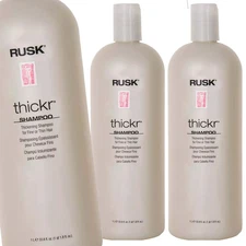 Rusk Thickr Thickening Shampoo 33.8 oz - Pack of 3