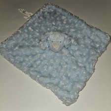 Blankets  Beyond Blue Puppy Dog Lovey Security Plush Toy Rosette Soft Fleece