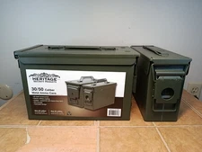 Heritage Security Products 30/50 Caliber Metal Ammo Cans 2-Pack
