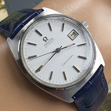 Vintage OMEGA Seamaster men's automatic watch Ref:166.0204 Date 1975 3