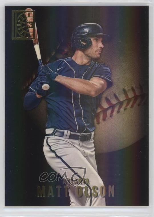 2022 Panini Capstone Gold Matt Olson #52 09sh