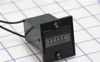 0779086-206 Veeder Root Counters, 7790/7791 Series Counter, 24VDC, Panel Mount,