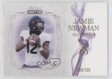 2021 Wild Card MATTE Smoking Guns Purple 108/125 Jamie Newman #MSG-7 0w8