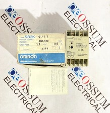 OMRON S82K-0712 POWER SUPPLY 100-120VAC 12VDC FREE FAST SHIPPING