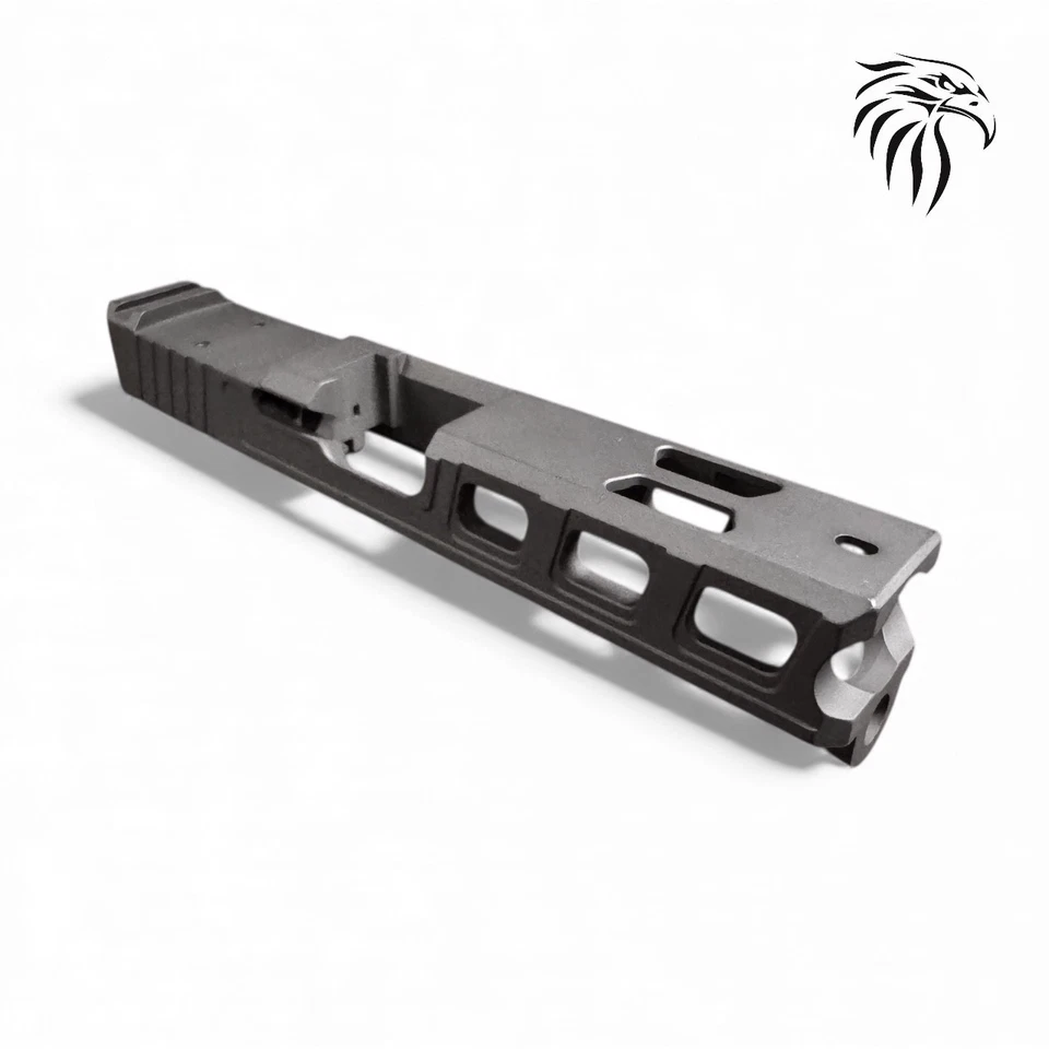 Slide Glock 23 Gen 3 (G23 Elite com corte óptico Venom preto) - Imagem 2 de 3