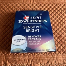 Crest 3D Whitestrips + whitening light boost. New; unopened box.
